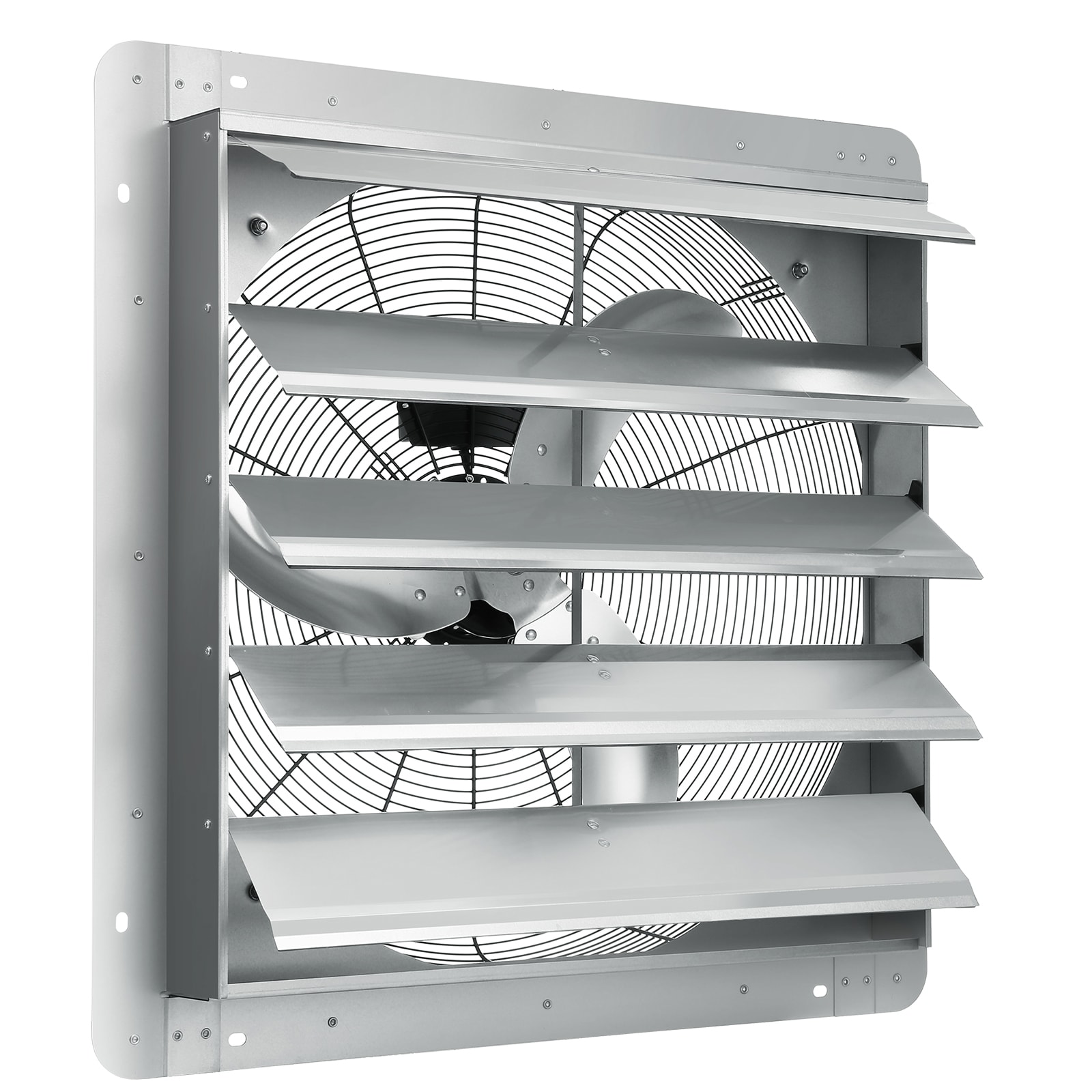 Shutter Exhaust Fan High-speed Wall Mounted Ventilator For Sheds_voghion.com